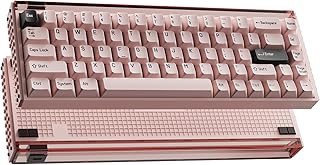 MelGeek 65% Gaming Keyboard with Magnetic Design, RGB Lighting, and Hot-Swappable Keys