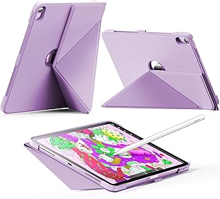 Infiland iPad Air 11" Case with Pencil Holder & Stand