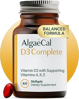 AlgaeCal D3 Complete for Immune & Bone Health - 60 Softgels