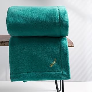 Sobel Westex Ultra-Soft Sobellux Fleece Blanket in Jungle Green, King Size