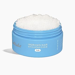 Bushbalm Ingrown Hair Scrub - Minimizes Razor Bumps & Redness, 236 ml