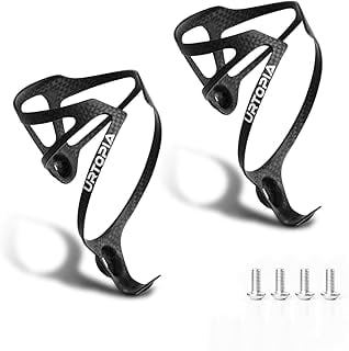 Urtopia 2-Pack Ultra-Light Carbon Fiber Bike Water Bottle Cage
