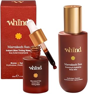 Whind Marrakech Face & Body Glow Set – Natural, Sun-Kissed Bronzer