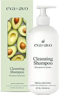 EVA + AVO Avocado-Rosemary Deep Clean Shampoo for All Hair Types