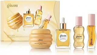Gisou Glow Set – Mini Hair Care & Lip Oil with Honey & Wildflower Scent