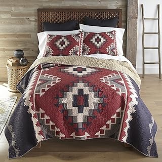 Donna Sharp 3-Piece Mojave Red Southwest King Quilt Set