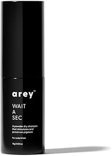 Arey Wait A Sec™ Dry Shampoo | Oil Absorbing & Volume-Boosting | Tinted, Vegan Formula