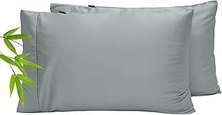 Ettitude Organic Lyocell Pillowcase Set – Silk Soft, Breathable, Hypoallergenic, Envelope Closure