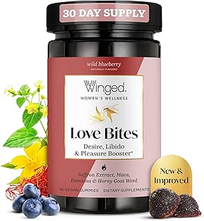 Winged Wellness Love Bites Libido Boost Gummies for Women