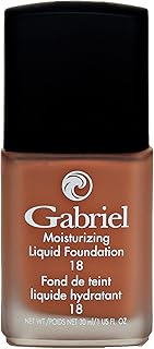 Gabriel Cosmetics Organic Liquid Foundation - Almond, 1 fl oz.