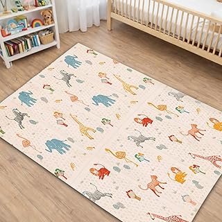 Oribel 6.6ft x 5ft Baby Play Mat | Odour-Free | Premium Plush & Durable