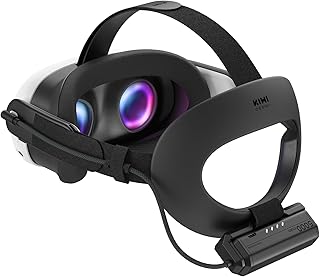 Kiwi Design K4 Flex Head Strap & P5000 Portable Power Bank for Comfortable Lying-Down Use