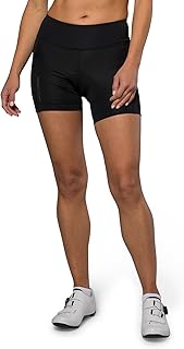 PEARL iZUMi Cycling Shorts for Women with Mesh Pockets & Reflective Detail