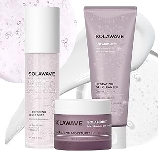 Microbiome + Barrier Support Skincare Set with Hyaluronic Acid & Probiotics