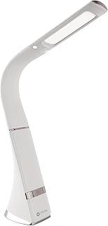 OttLite ClearSun LED Desk Lamp: Portable, Dimmable Task Light with Rechargeable Battery for Home, Office, & Dorms
