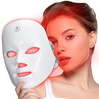 Suerbeaty 7-Color Red Light Face Mask for Skincare