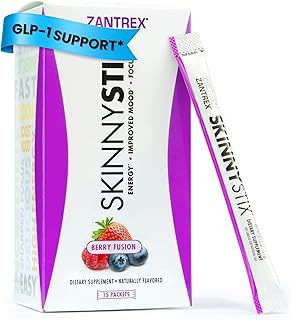 Zantrex SkinnyStix Berry Fusion Drink Mix for Energy & Appetite Control