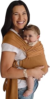 Lalabu Baby Wrap Sling for Newborns & Toddlers, 13-28 lbs. - Safe, Comfortable, Ergonomic Sling