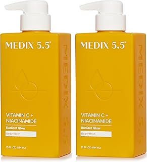 Medix 5.5 Vitamin C Body Wash | Citrus-Fragranced Gentle Cleanser for All Skin Types