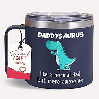 Gossby Insulated Dad Tumbler Mug - Perfect Gift for Father's Day or Christmas