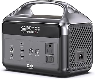 DaranEner 192Wh Power Station, Solar Generator with Dual 300W AC Outlets & USB-C Fast Charge, for Camping & Home Use
