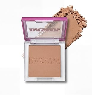 BASMA Natural Bronzer with Soft Matte Finish, Vegan & Cruelty-Free