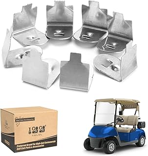 Yamaha/Club CAR/EZ-GO Hub Caps for 8" Golf Cart Wheels (Set of 4)