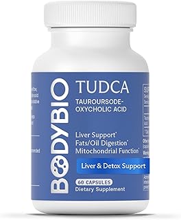 BodyBio Pure TUDCA Capsules for Bile Flow & Liver Health