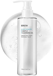 Rovectin pH-Balanced Cleansing Gel for Sensitive, Dry Skin | Vegan Korean Formula (5.9 fl. oz)
