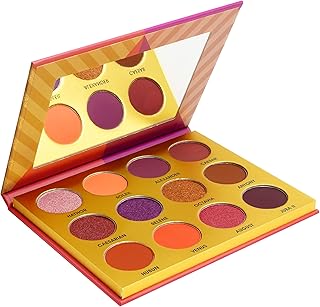 Ebin New York Cleopatra's Love Eyeshadow Palette - Pigmented, Cruelty-Free, Long-Lasting Matte & Shimmer