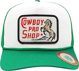 Sendero Provisions Co. Cowboy Snapback Hat with Embroidered Patch - Universal Fit