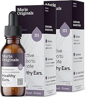 Marie Originals Mullein Garlic Ear Oil for Pain Relief & Infection Prevention