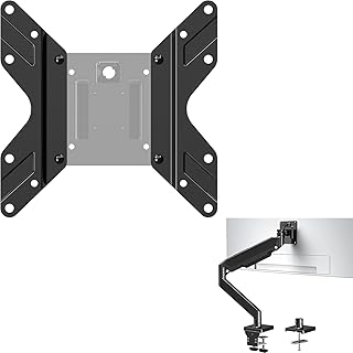 MOUNTUP Heavy-Duty Desk Mount for 22-42" Monitors with VESA Extension Bracket