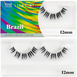 Lilac St. - 12mm Brazil Faux Lash Clusters for DIY Extensions