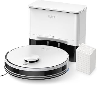 ILIFE A30 Pro Self-Emptying Robotic Vacuum & Mop Set