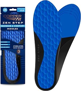 Copper Fit Zen Step Insoles for Women, Size 6-10