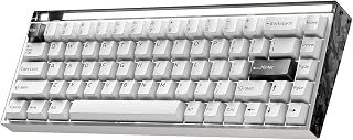 MelGeek Ultra+ Gaming Keyboard, 65% RGB Layout, Hall Effect Switches, Hot-Swappable