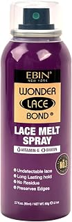 Ebin New York Wonder Lace Melt Spray | Long-Lasting, Residue-Free Hold | Infused with Vitamin E & Biotin (80ml)