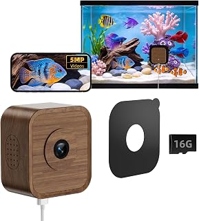 PetCam WiFi Aquarium & Terrarium Camera with Wide-Angle Lens & Easy Install