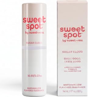 SweetSpot Marshmallow-Flavored Perfume Stick for Women, Long-Lasting, Non-Sticky, Natural