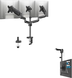 Mountup Triple Monitor Ceiling Mount for 13-32" Screens