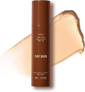Cay Skin Isle Glow Moisturizer with SPF 45 – All-Skin Type Illuminating Primer