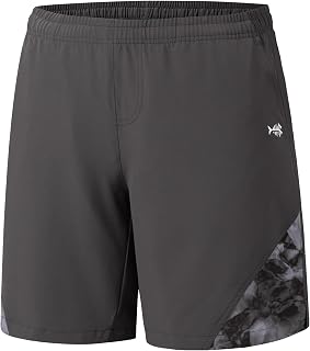 BASSDASH 7" UPF 50+ Quick-Dry Fishing Shorts for Hiking