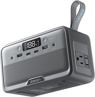 Daranener 100W Power Station with AC & PD Charging for Laptops & Outdoors