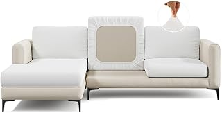 Nolan Interior Jacquard Couch Cover - Stretchy Pet-Resistant Slipcover for Medium Sofas