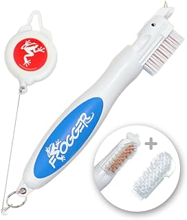Frogger BrushPro Golf Club Cleaner with Ergonomic Grip & Retractable Cord