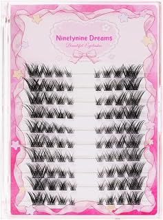 Ninetynine Dreams 80PCs Foxy Lashes for Cat Eye Makeup