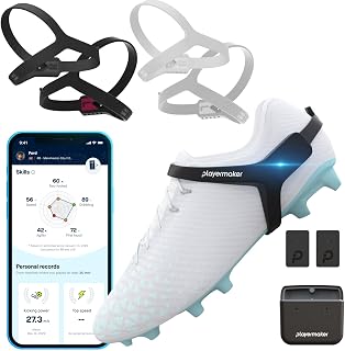 Playermaker CITYPLAY Soccer Tracker Kit for Cleats, Tracking 25+ Metrics