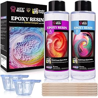 Let's Resin Bubble-Free Epoxy Resin Kit | 23oz Clear Craft Resin for DIY Projects