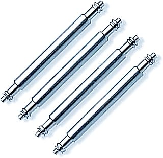 Barton Watch Bands - Stainless Steel Spring Bar Set (4-Pack)